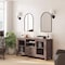 Flash Furniture Dion Brown 59 Inch Kitchen and Dining Room Buffet Sideboard Storage Cabinet, 2 Drawers, Open Shelf EV-CA7515-ZZ-BR-GG - alternate 6